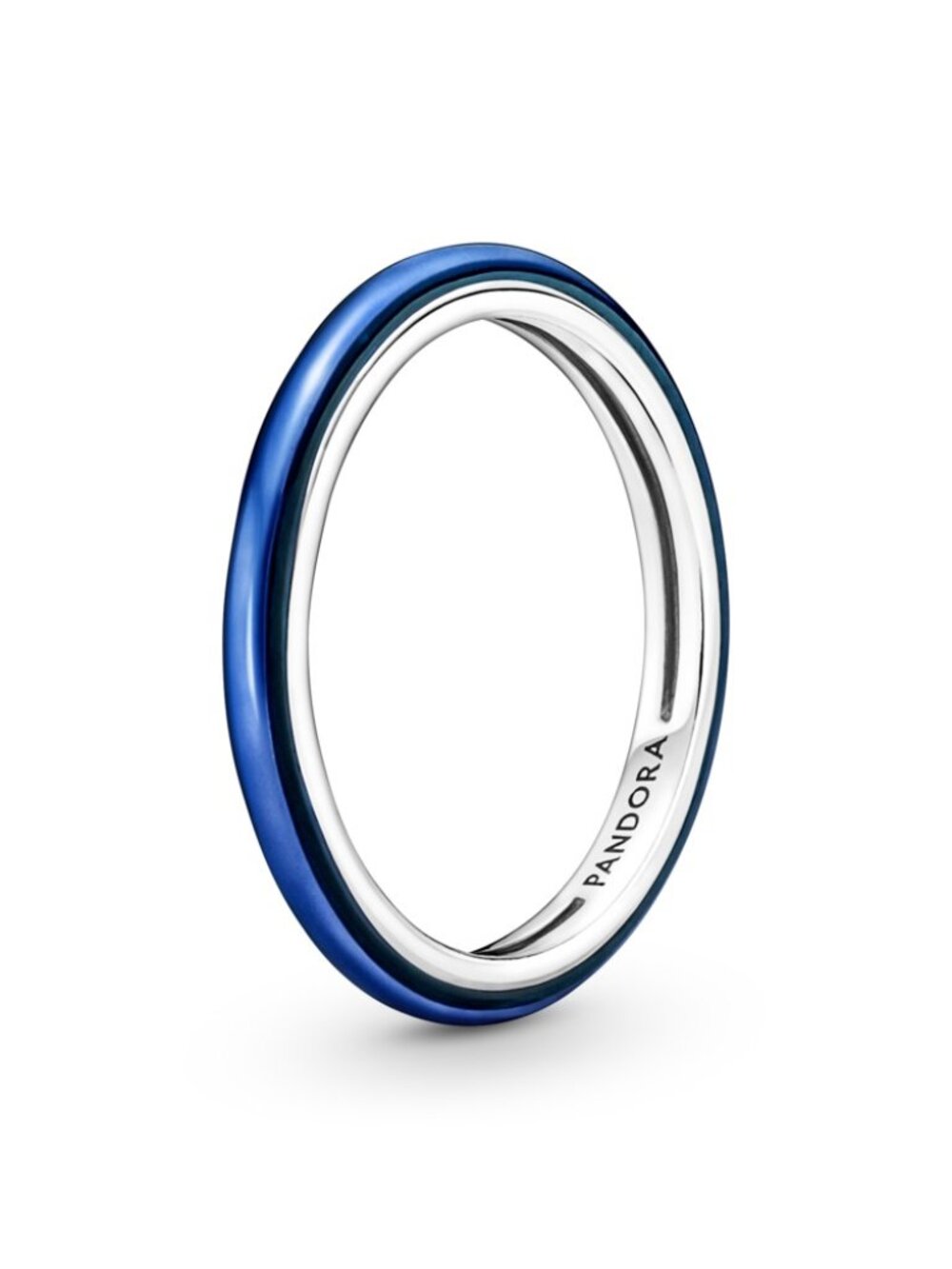 Sterling Silver Electric Blue Ring
